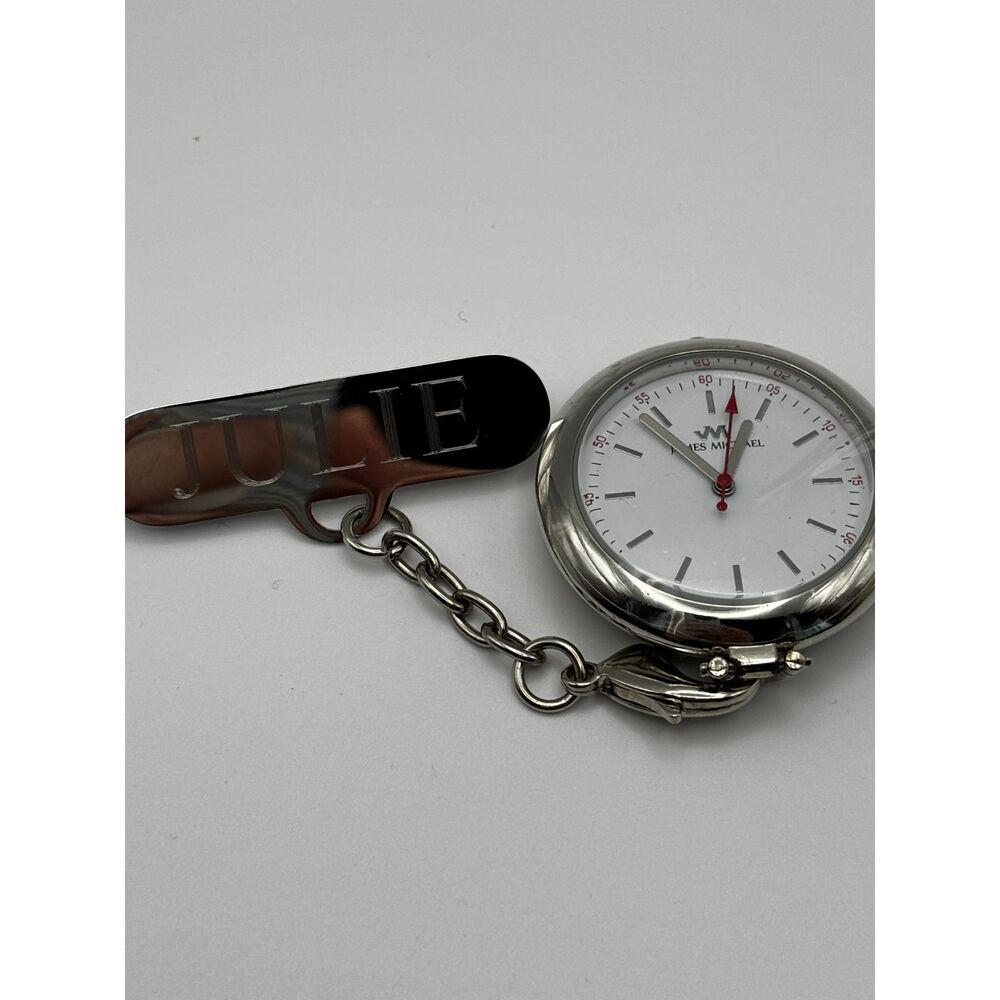 James Michael Nurse pin-pendant watch, working